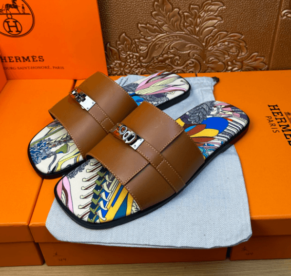 Hermès Oran Slide Epsom Leather — 05