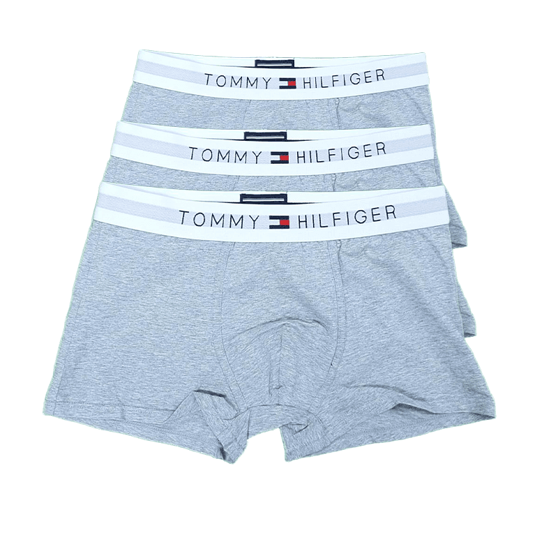 Emporio Armani Boxer Briefs Gold Logo Waistband — 2978006NK-三条装