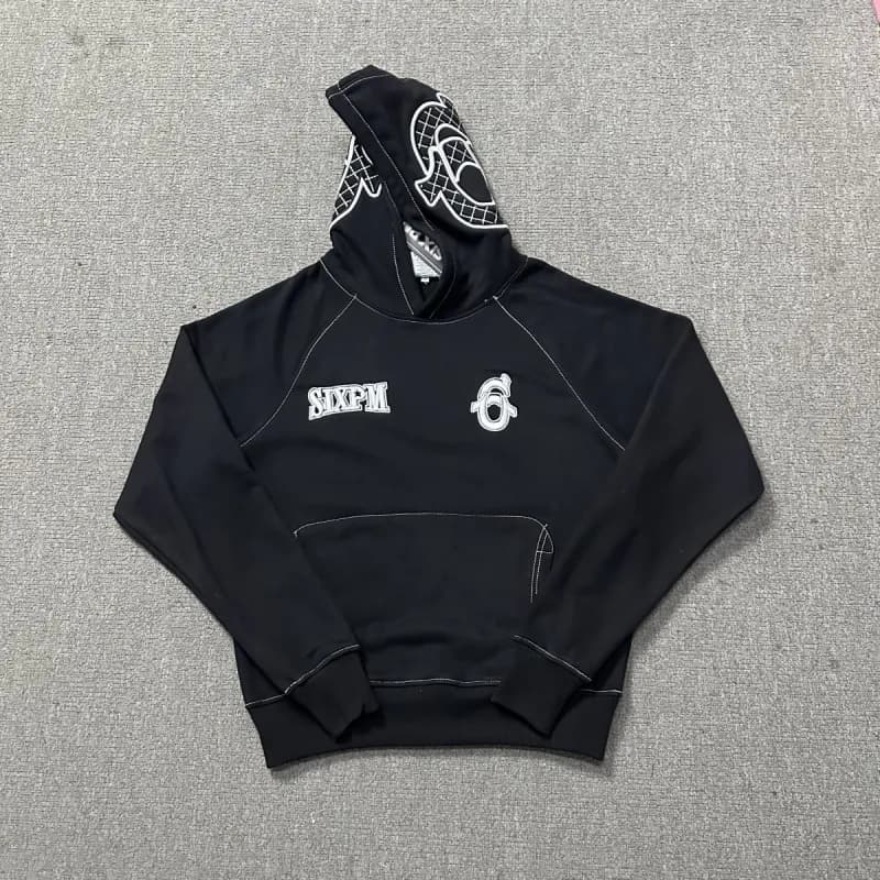 Hooded Sweatshirt Grid Logo