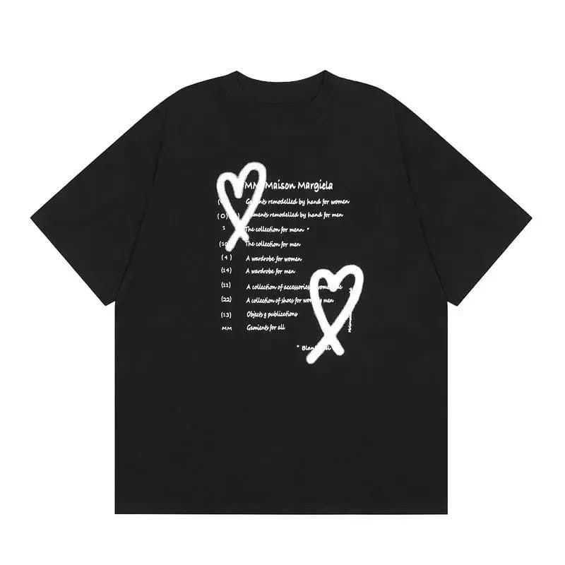 Maison Margiela T-Shirt Spray-Paint Numbers Print — 06