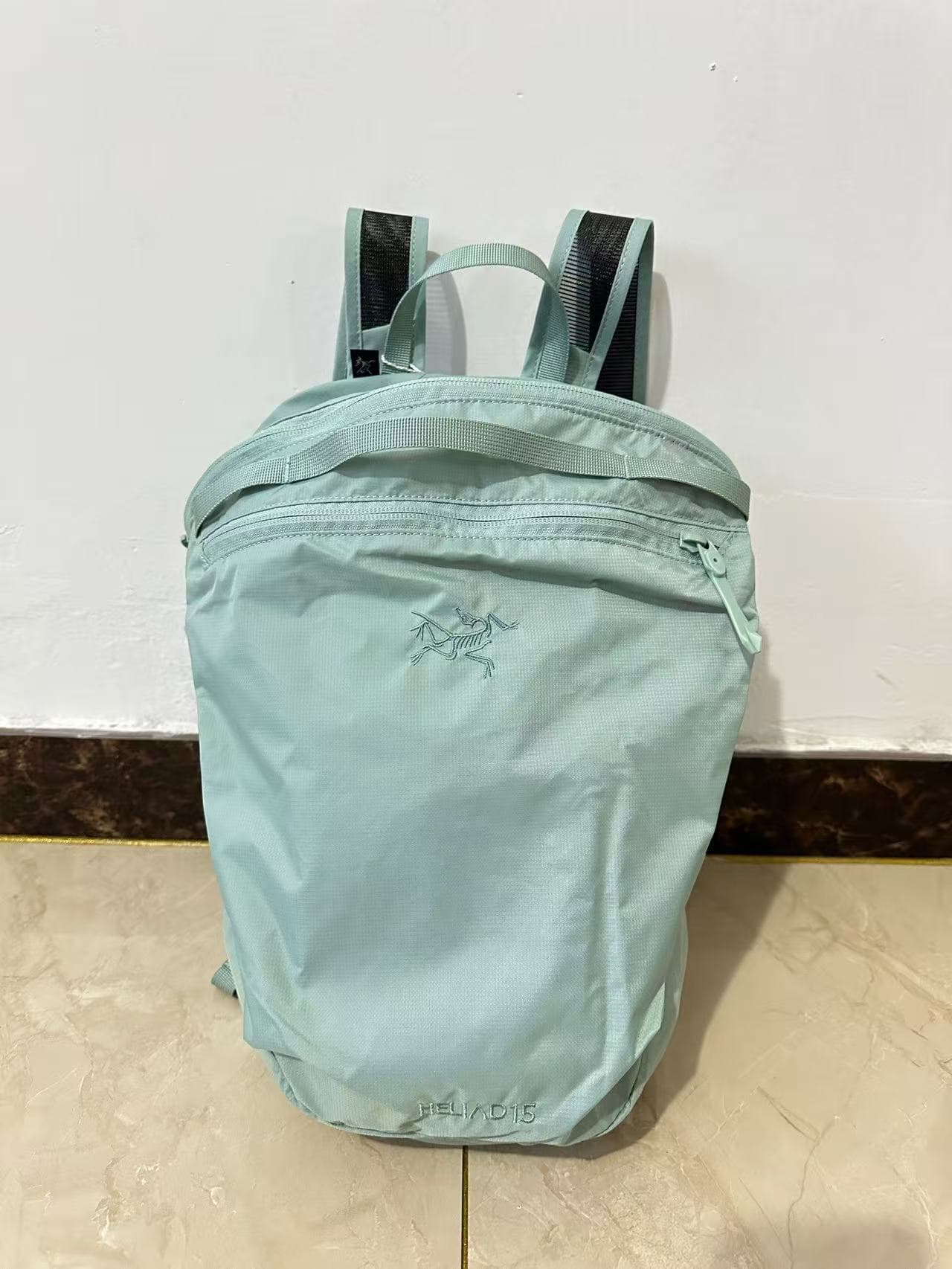 Arc'teryx Alpha FL Mini Dusty Rose — 15 liters of mint green