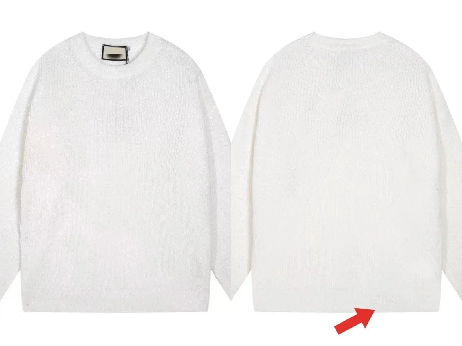 Gucci Knit Sweater Oversized Crewneck