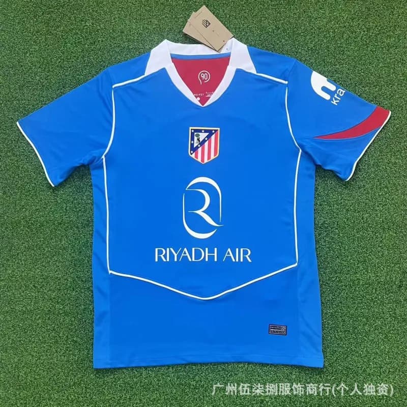 Nike Atletico Madrid Away Jersey Riyadh Air Sponsor