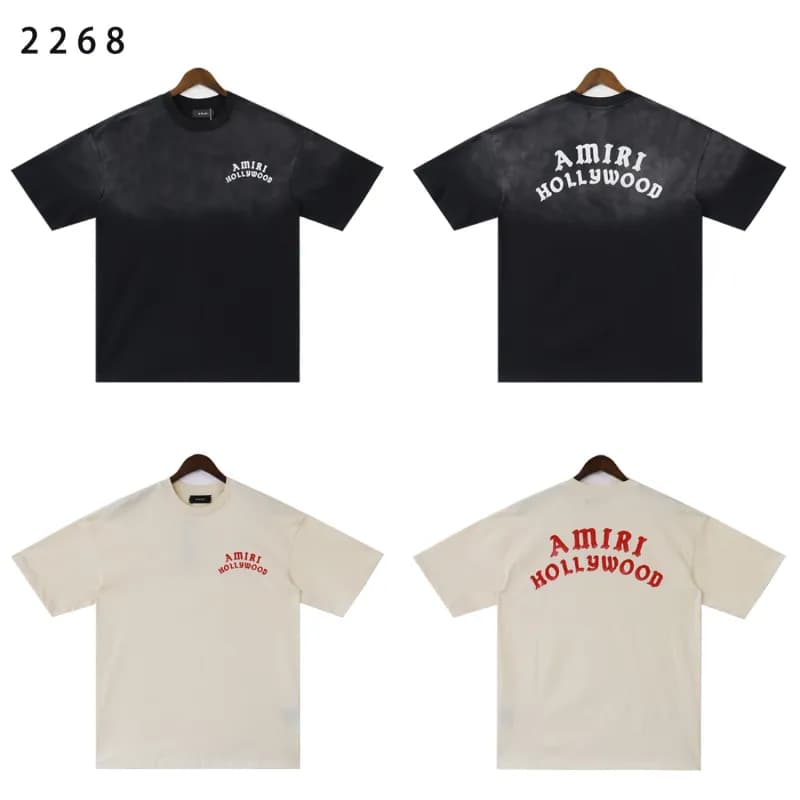 Amiri Hollywood Tee Arch Logo