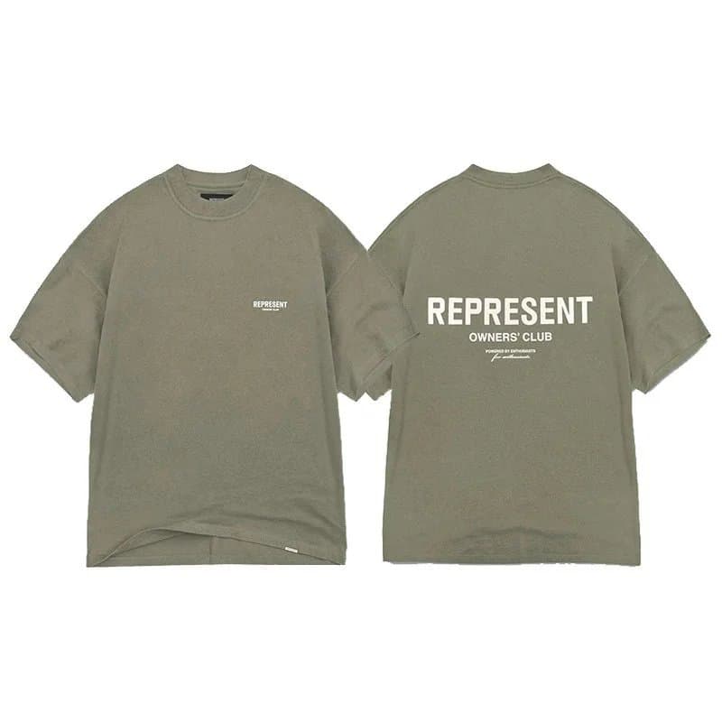 Represent Owners' Club Tee Olive Green