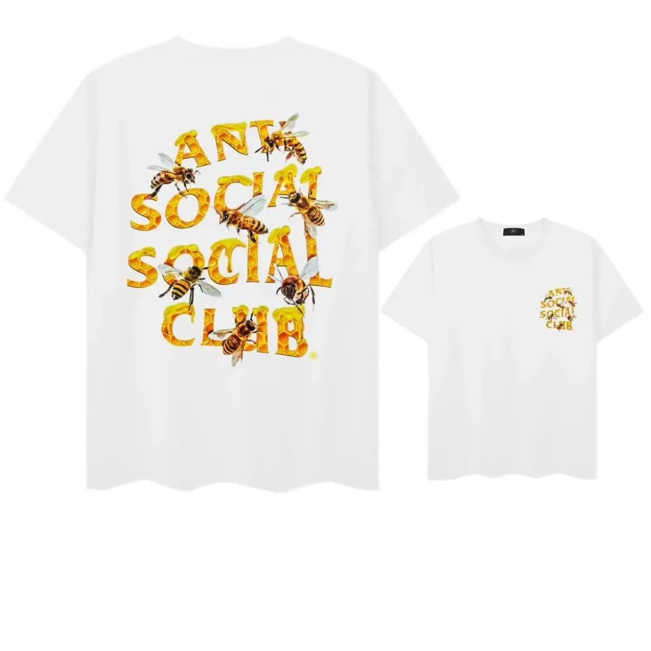 Anti Social Social Club T-Shirt Floral Logo — 3