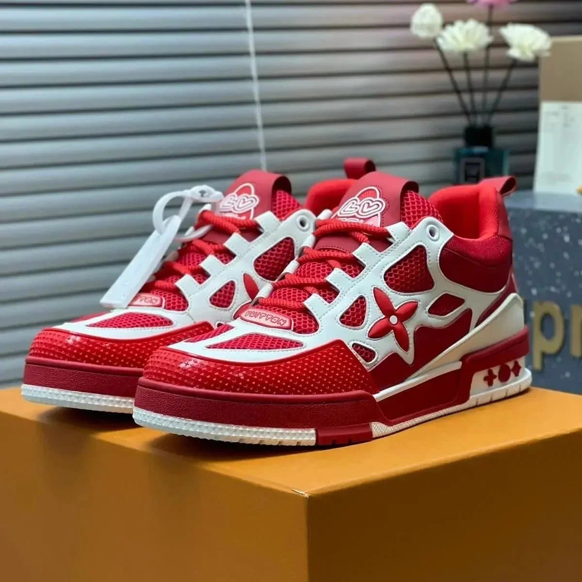 Louis Vuitton LV Trainer Denim Monogram — 12