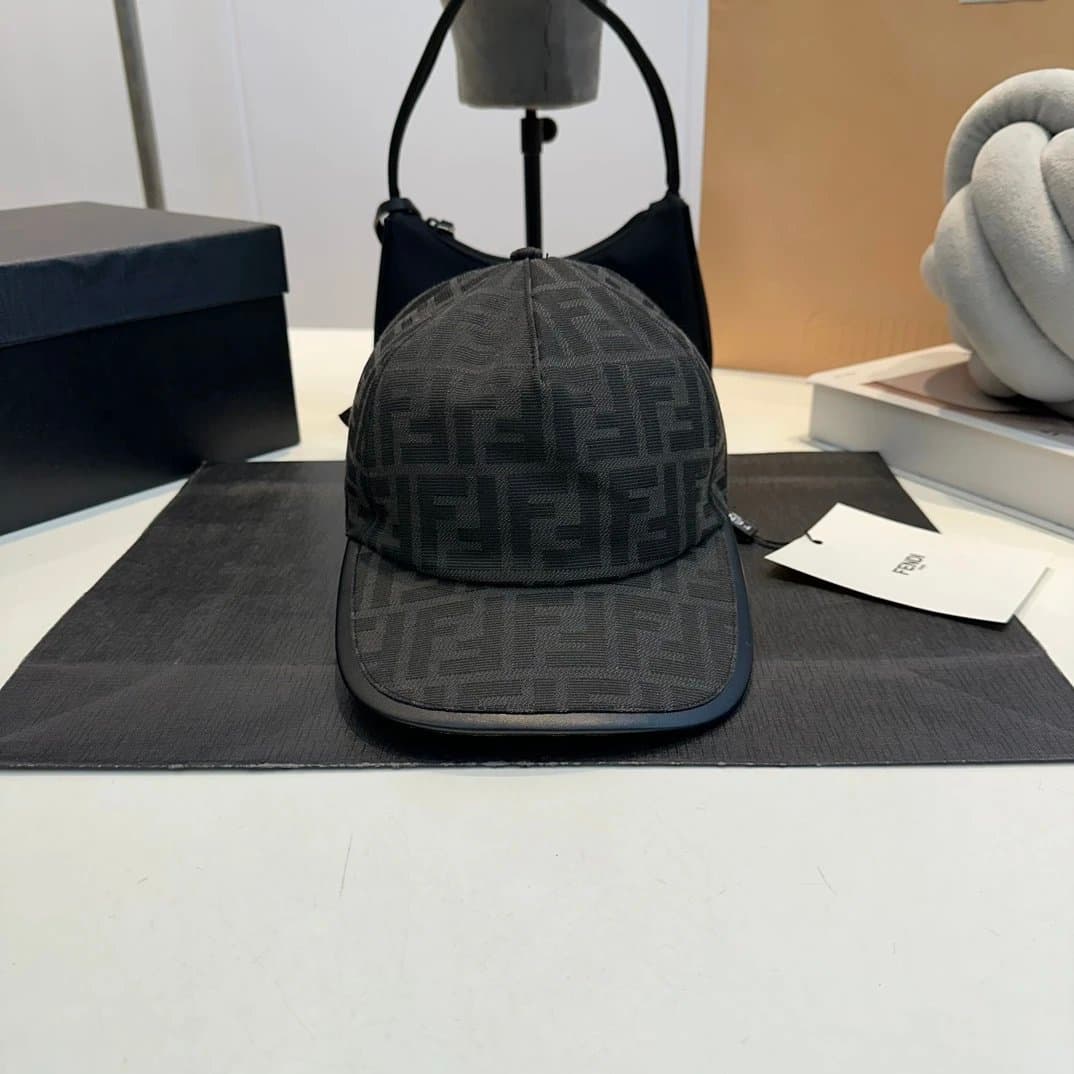 Fendi Baseball Cap FF Monogram — 14
