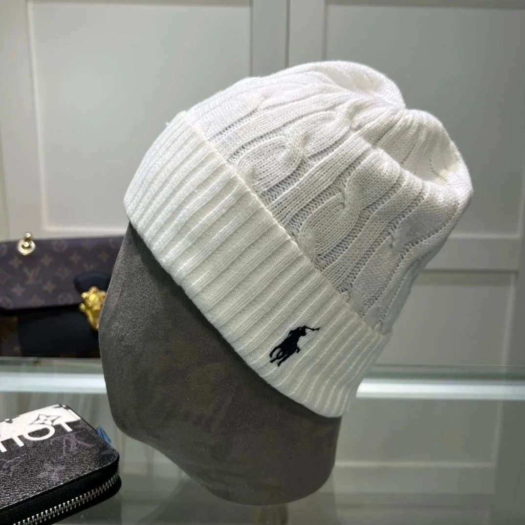 Polo Ralph Lauren Cable Knit Scarf & Beanie Set Classic Cable — 15