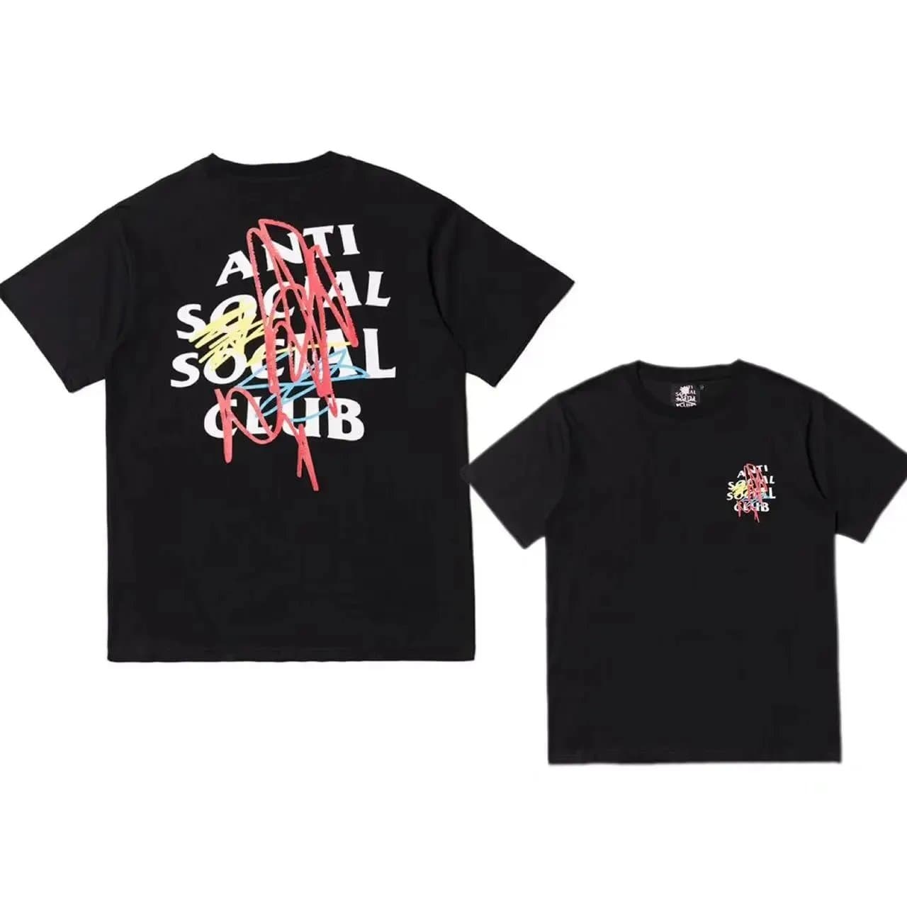 Anti Social Social Club T-Shirt Floral Logo — 7