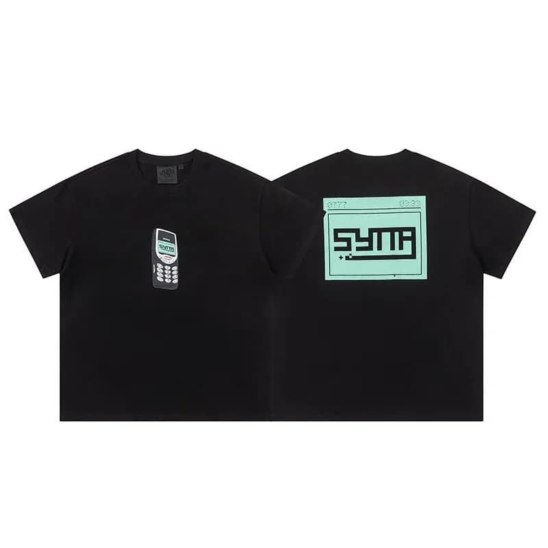 Syna World Graphic Tee SYMA Phone Print