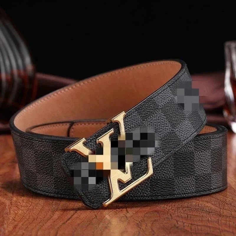 Louis Vuitton LV Belt Damier Graphite