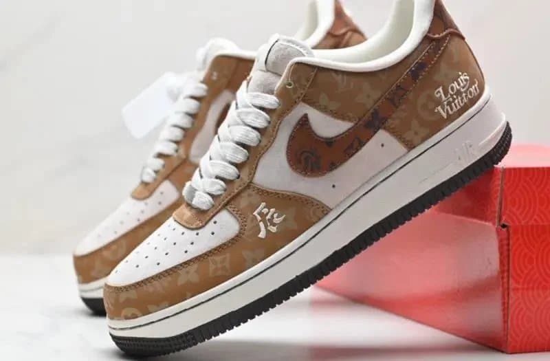 Nike × Louis Vuitton Air Force 1 Low LV Monogram — 36