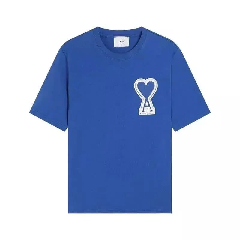 AMI Paris T-Shirt Heart Logo — 16*Top quality
