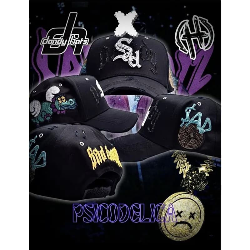 Dandy Hats Snapback Cap Embroidered Logo