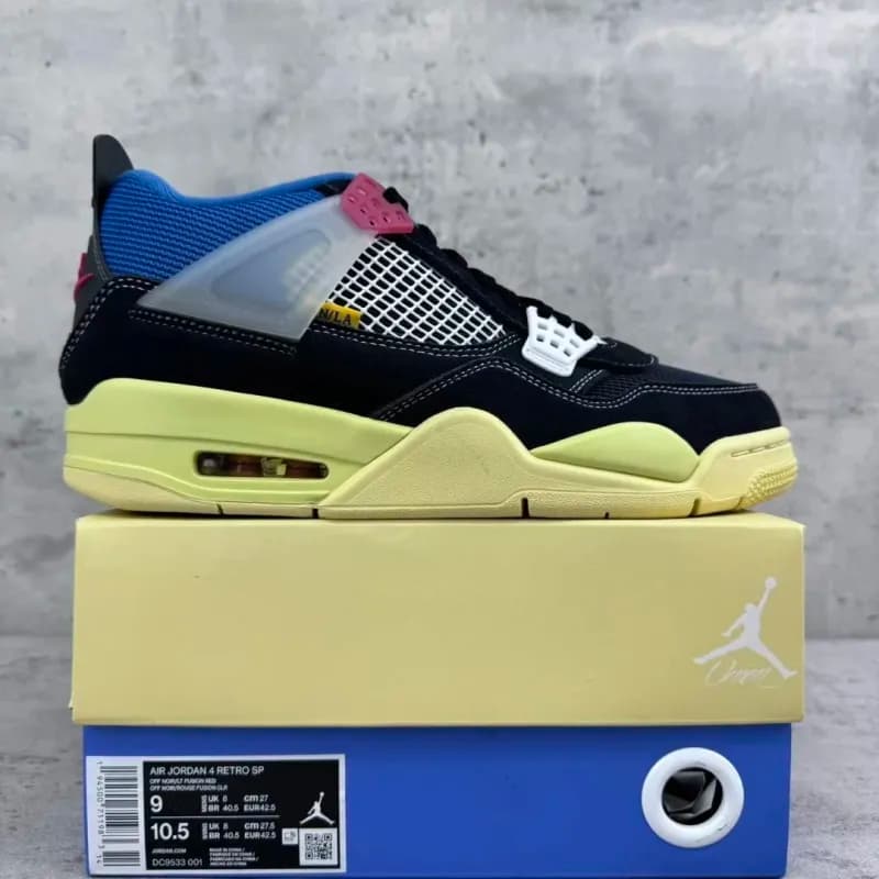 Air Jordan 4 Retro Travis Scott — AJ4UN黑蓝DC9533-001
