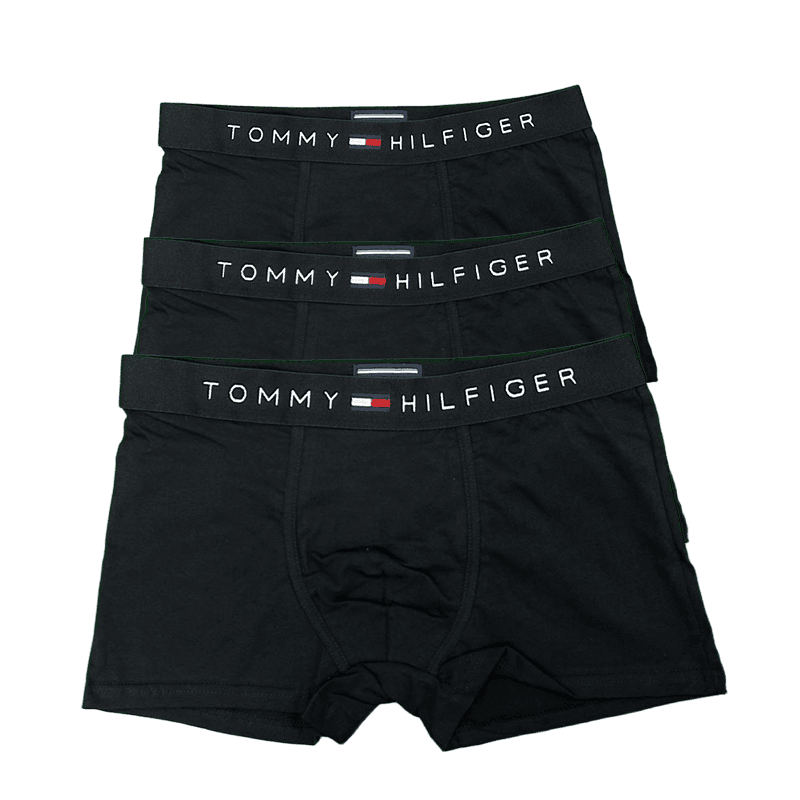 Emporio Armani Boxer Briefs Gold Logo Waistband — 2978005NK-三条装
