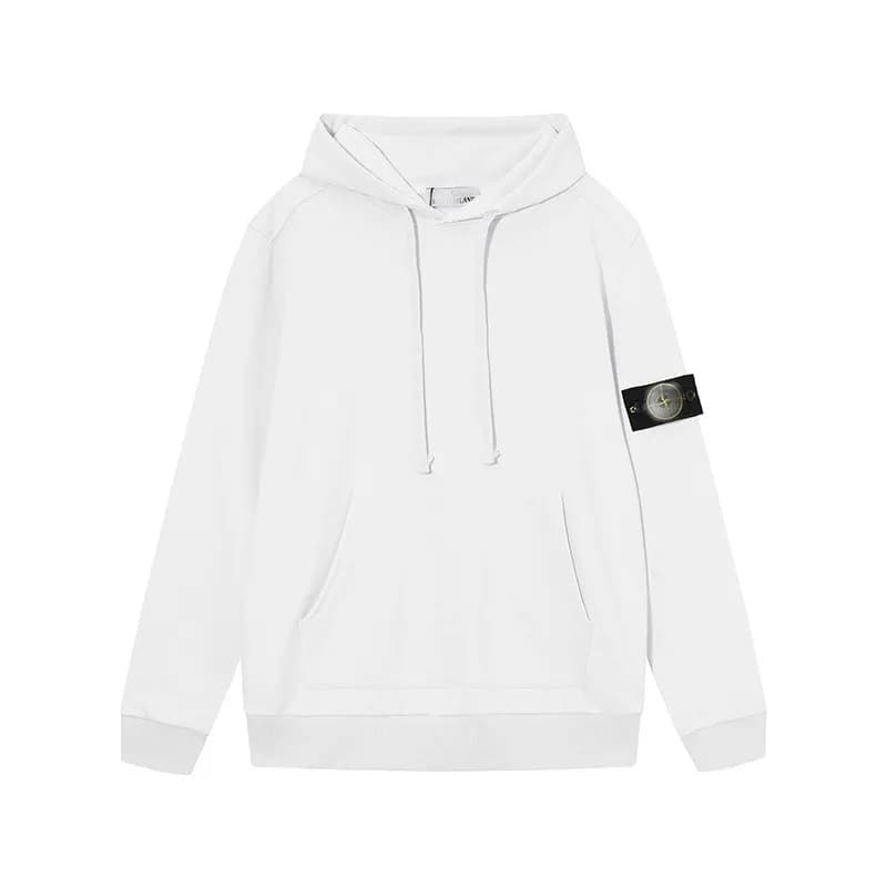 Stone Island Hooded Sweatshirt Compass Patch