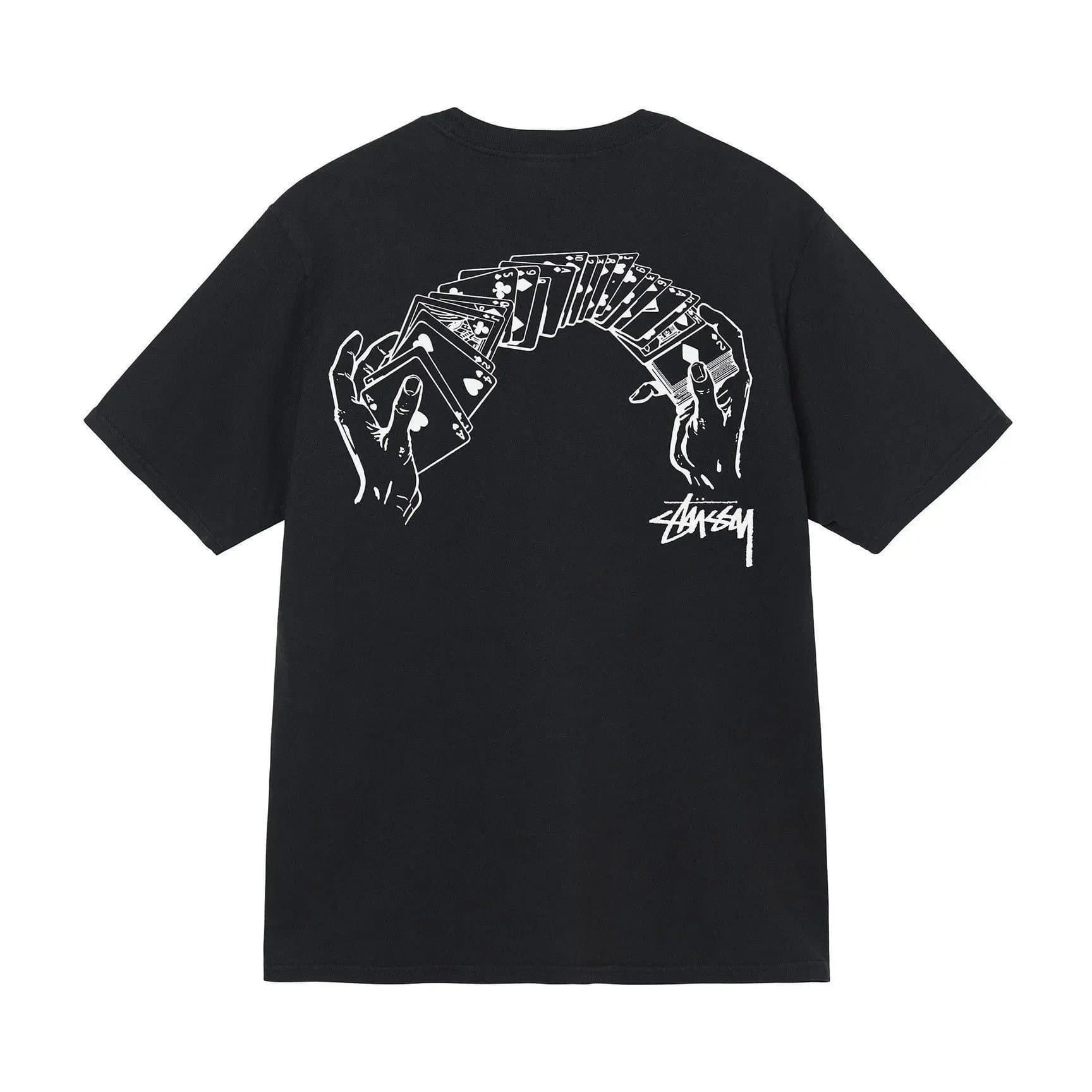 Stüssy T-Shirt Card Hands Graphic