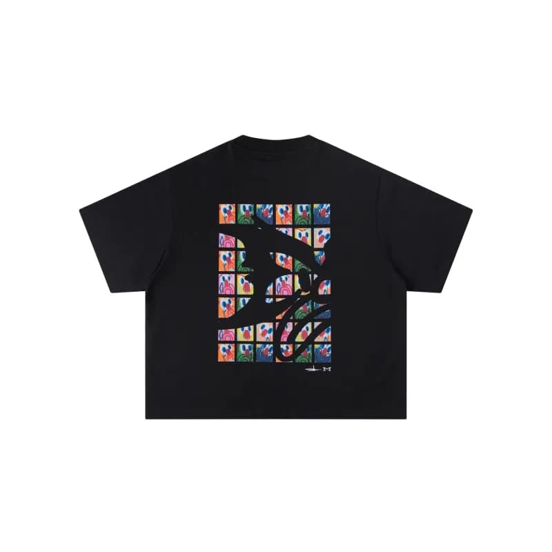 Stüssy Graphic Tee Grid Print