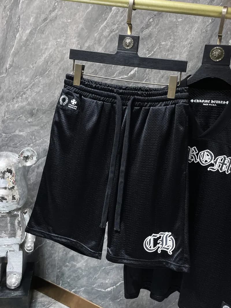 Mesh Shorts Chrome Hearts Logo