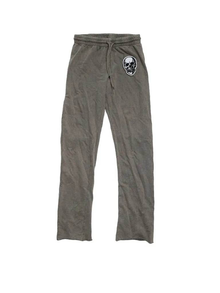 Chrome Hearts Skull Patch Sweatpants Skull Embroidery