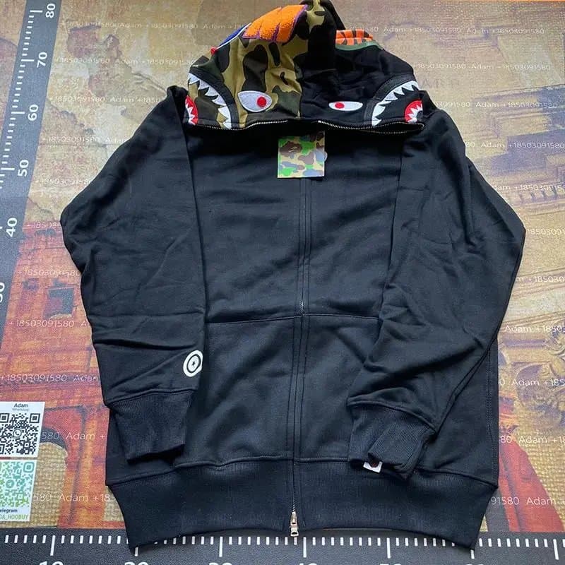 Dior × Supreme Zip-Up Hoodie Oblique Logo Lining — A-1