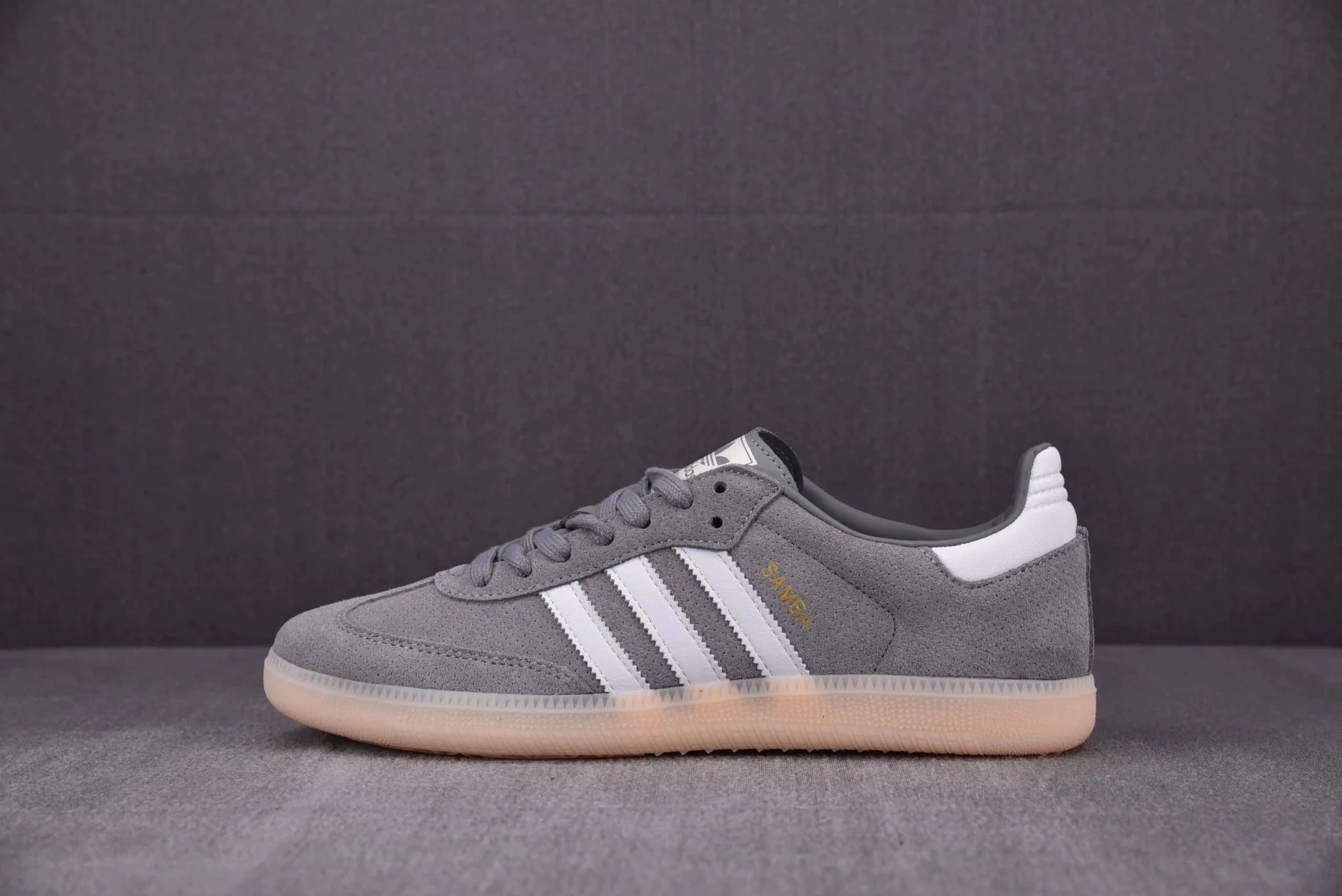 Adidas Samba Grey White