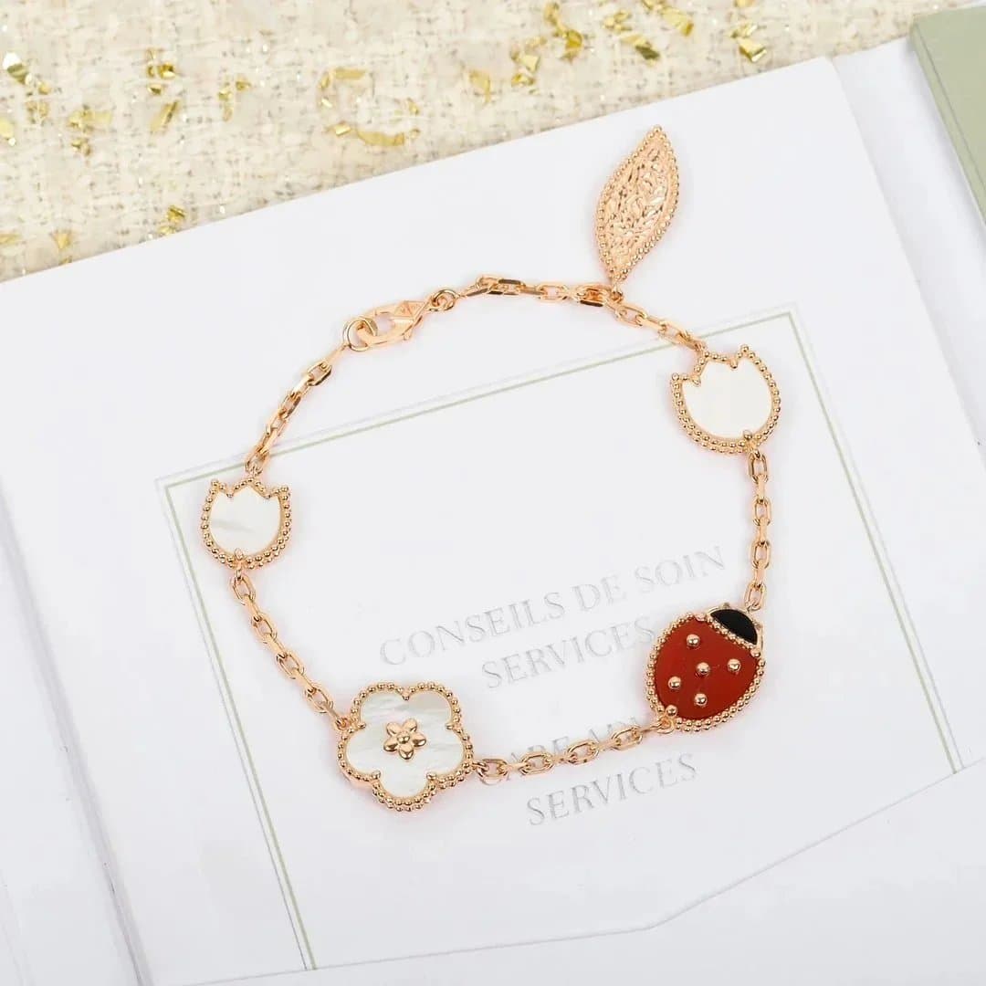 Van Cleef & Arpels Alhambra Bracelet Five Motifs — 34