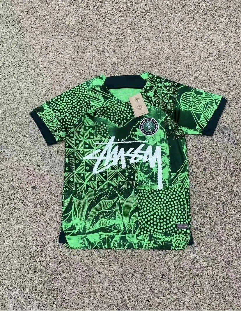 Stüssy Nigeria National Team Jersey Stussy x Nigeria