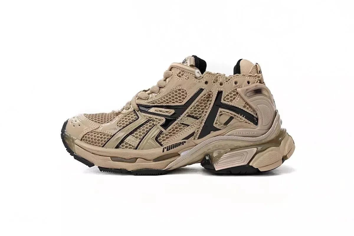 Balenciaga Speed Trainer Beige Black