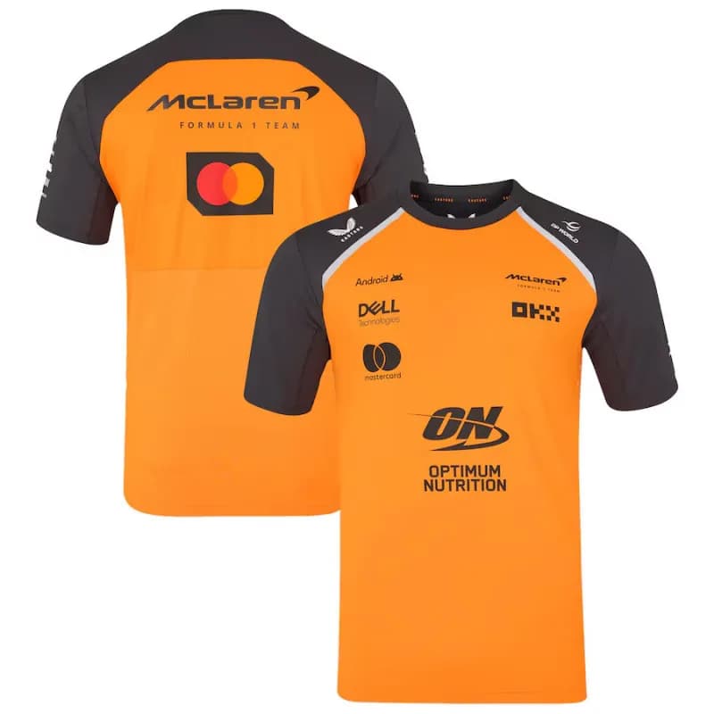 Formula 1 Team Tee Papaya Orange