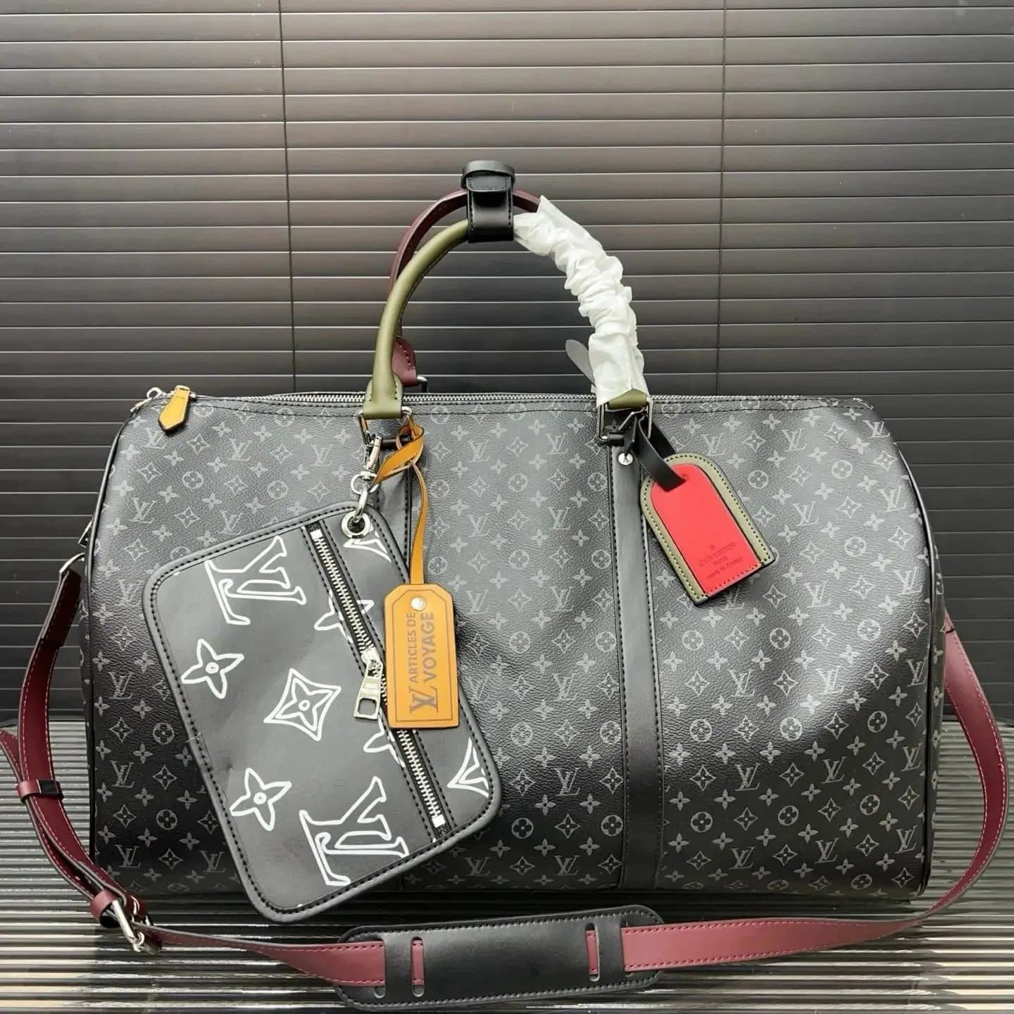Louis Vuitton Keepall Bandoulière Monogram Eclipse — 8