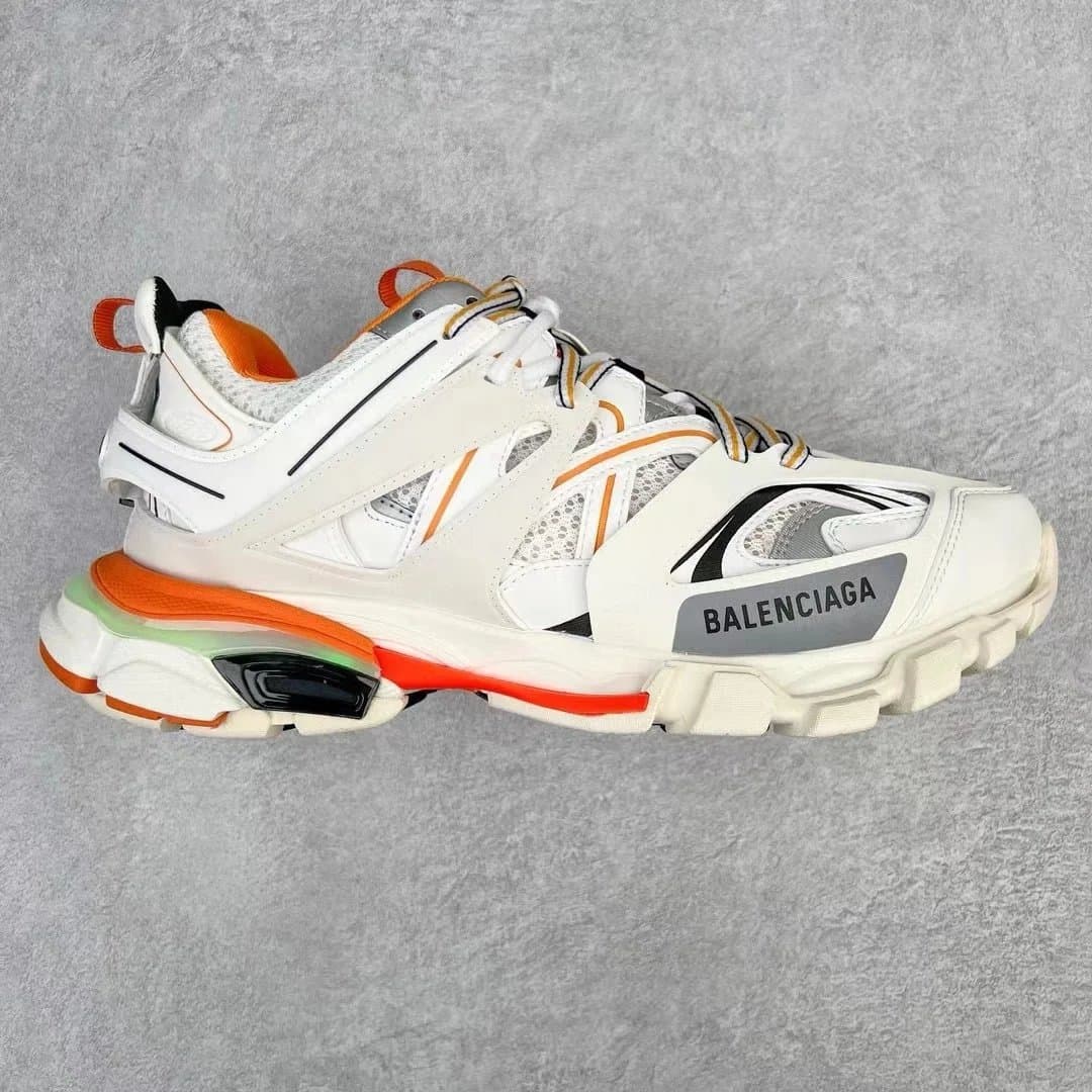 Balenciaga Triple S White Orange
