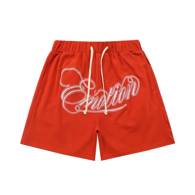 Fear of God Essentials Logo Shorts Script Logo