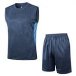 Athletic Tank and Shorts Set Two-Tone Performance