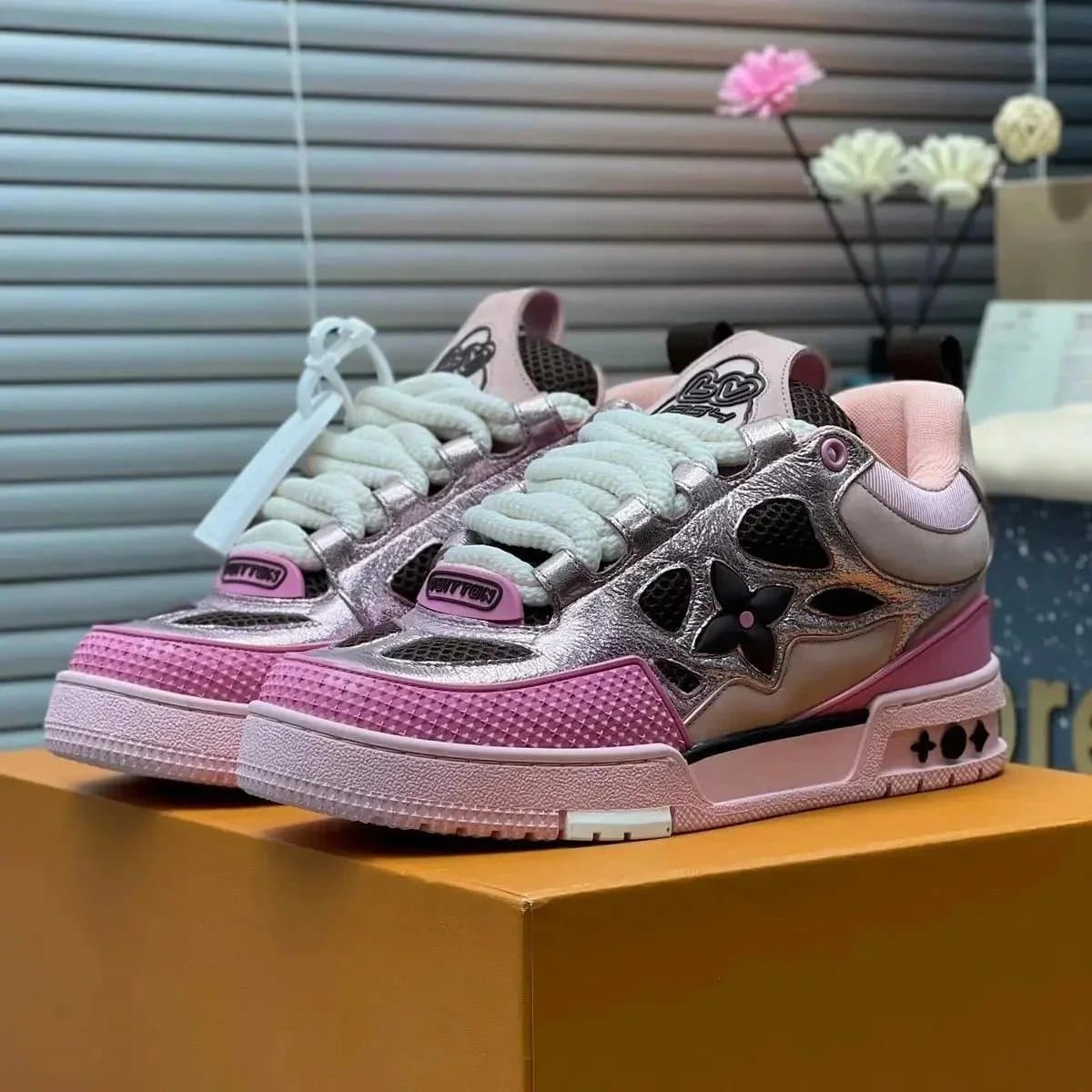 Louis Vuitton LV Trainer Denim Monogram — 10