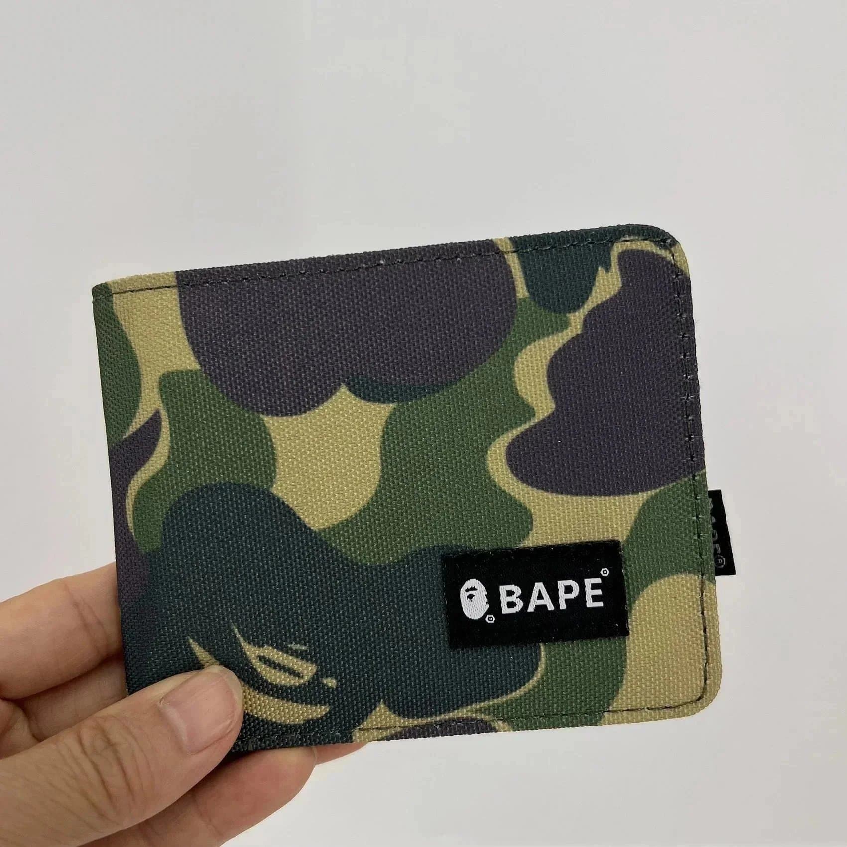 BAPE Bifold Wallet Camouflage