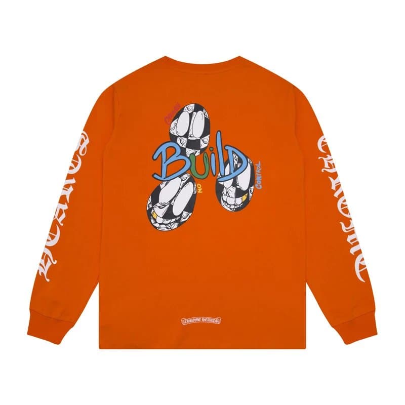 Chrome Hearts Long Sleeve Tee Cross Logo — 10