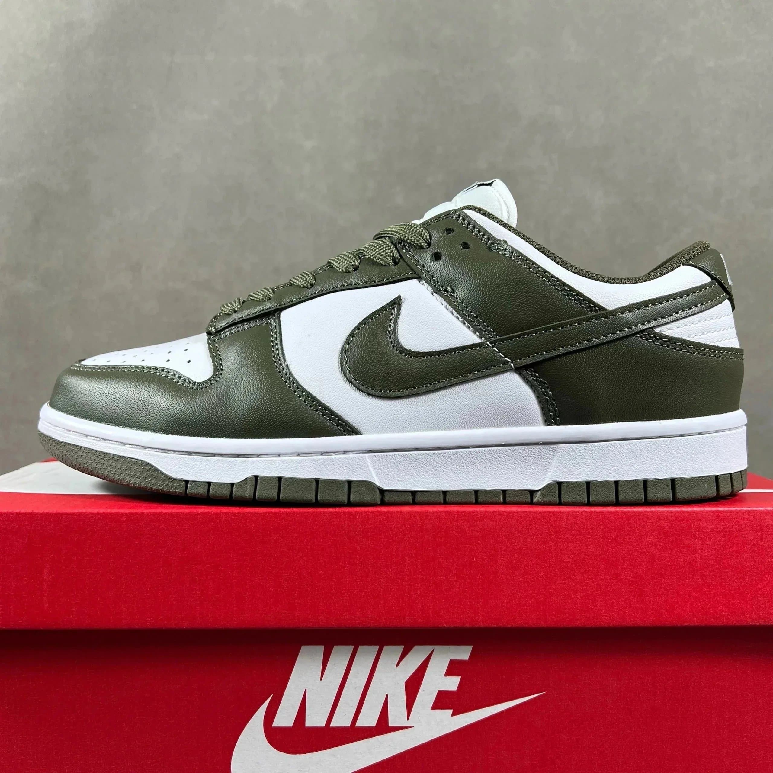 Nike Dunk Low White Black Gum — DD1503-120