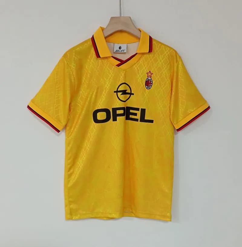 AC Milan Home Jersey 1993-94 Opel Sponsor
