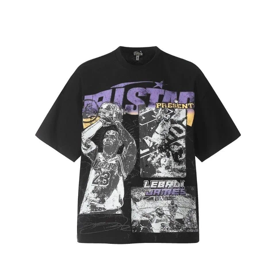 Jordan Graphic T-Shirt All-Star Present LeBron James Collage