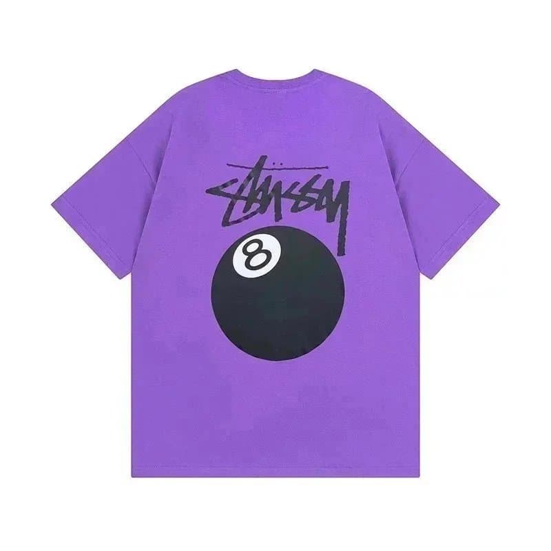 Stüssy Logo Tee White Script — 015-11