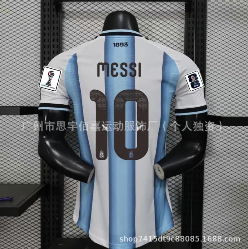 Nike Argentina Home Jersey Messi #10