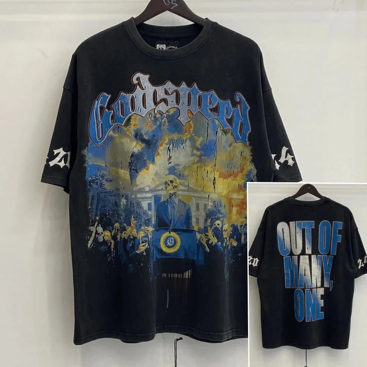 Graphic Tee Godspeed 'Out of Many, One'