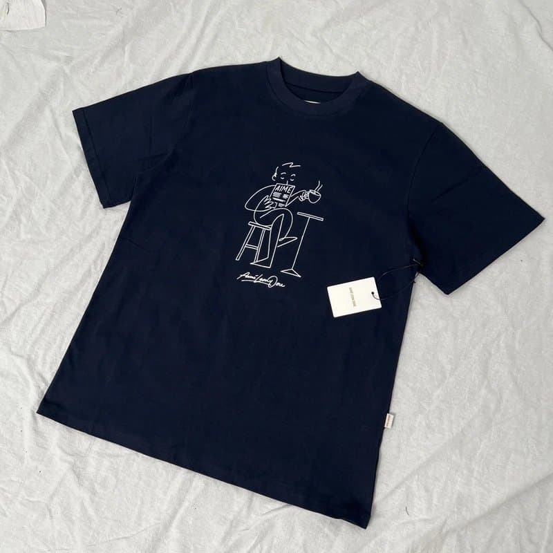 Aimé Leon Dore Graphic Tee Coffee Shop Print