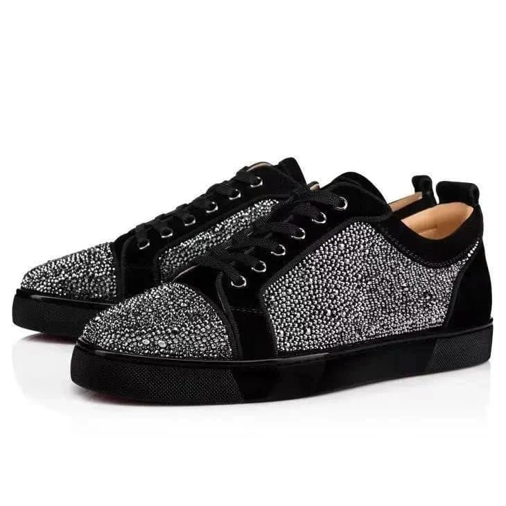 Christian Louboutin Louis Junior Crystal-Embellished