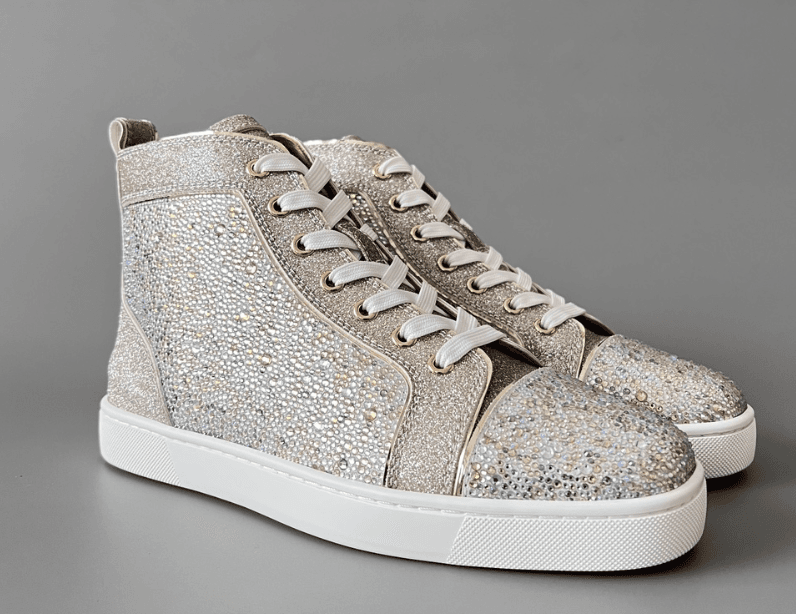 Christian Louboutin Louis Junior Crystal-Embellished