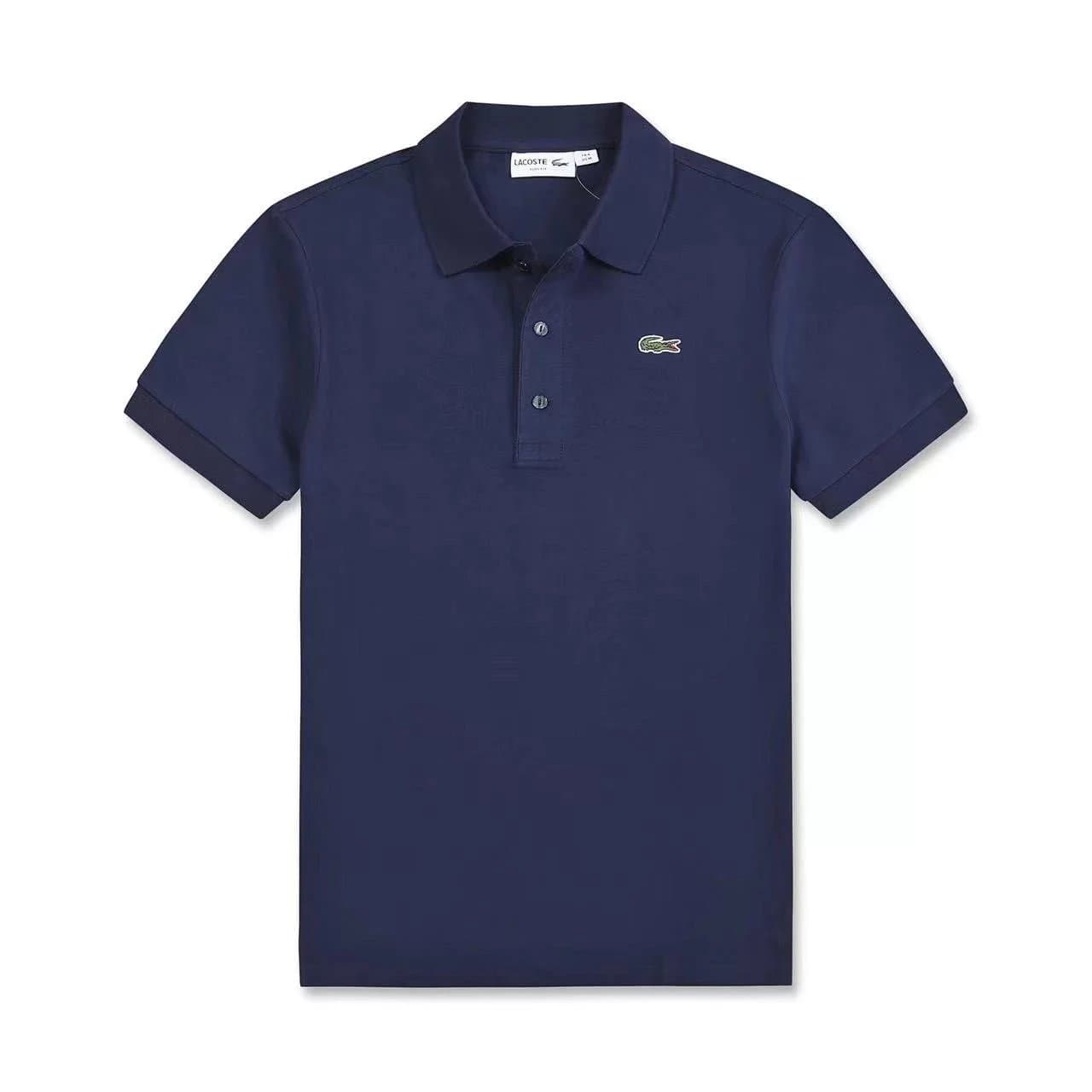 Lacoste Boxer Brief Classic Logo Waistband — navy blue