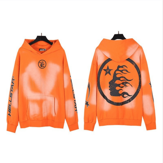 Hellstar Hoodie Flame Logo